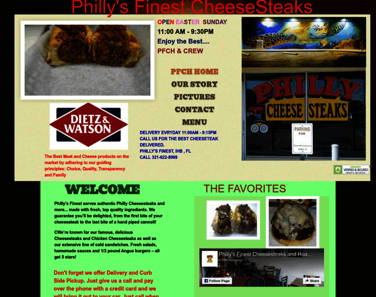 Eatphillysfinestcheesesteaks.com thumbnail