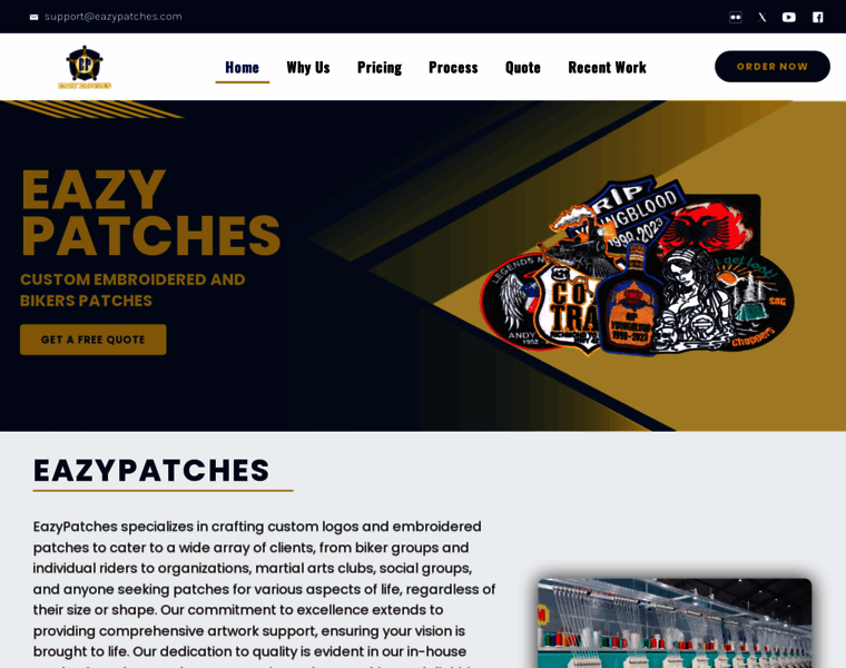 Eazypatches.com thumbnail