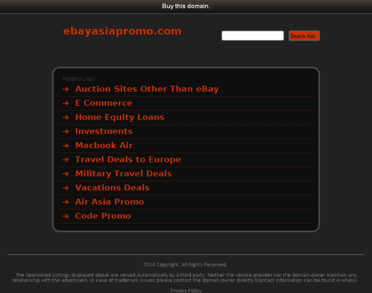 Ebayasiapromo.com thumbnail