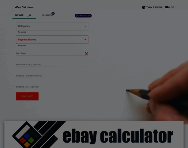 Ebaycalculator.co.uk thumbnail