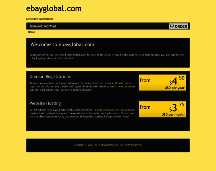 Ebayglobal.com thumbnail