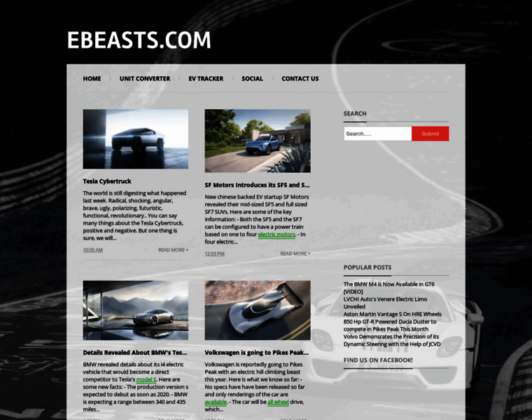 Ebeasts.com thumbnail