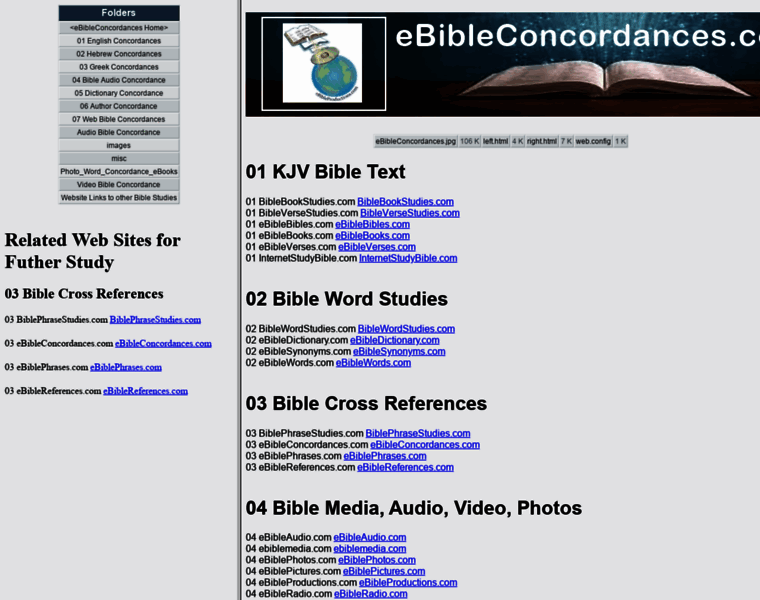 Ebibleconcordances.com thumbnail