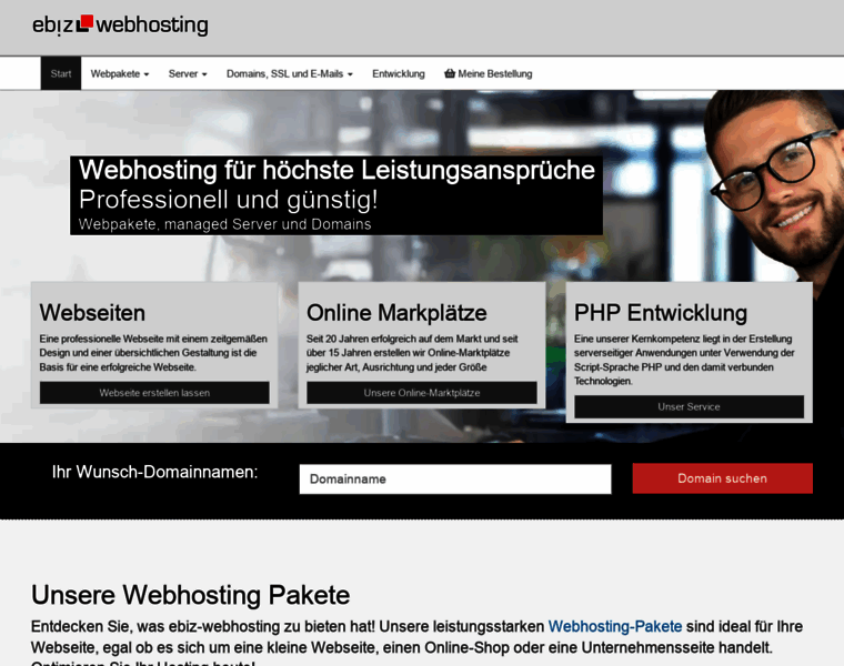Ebiz-webhosting.de thumbnail
