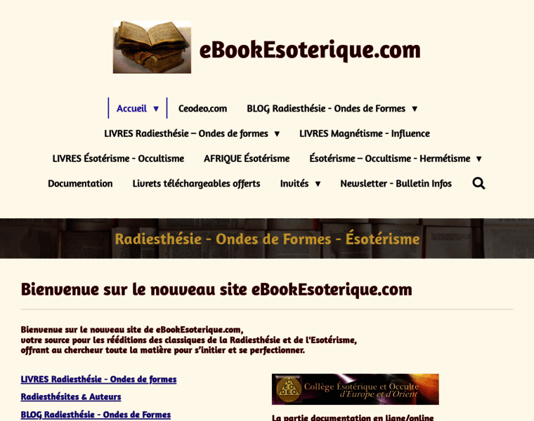 Ebookesoterique.com thumbnail