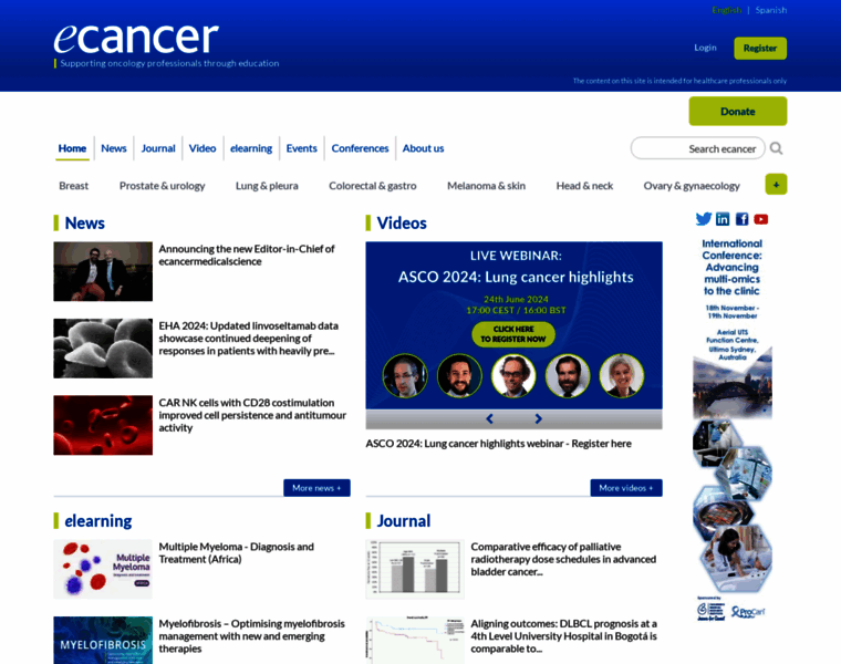 Ecancer.org thumbnail