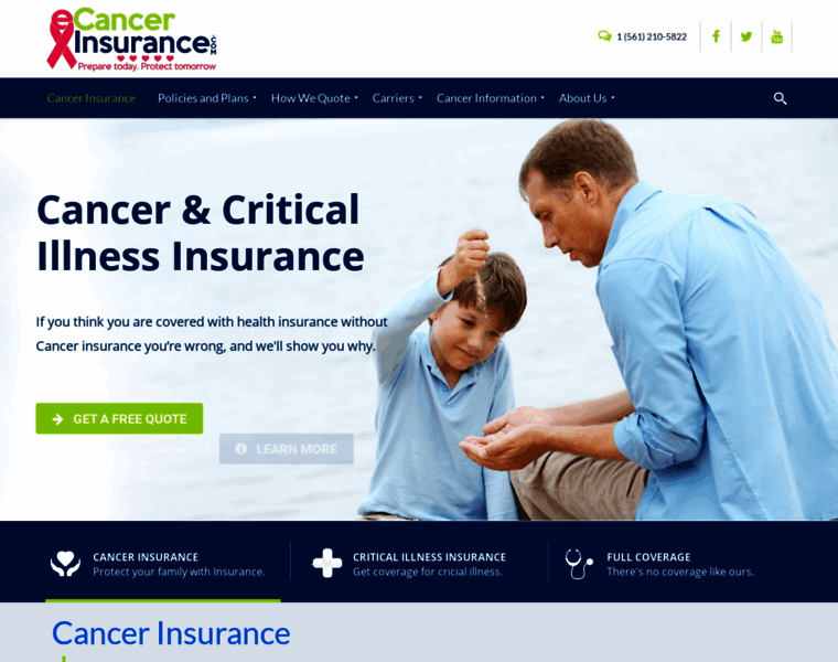 Ecancerinsurance.com thumbnail