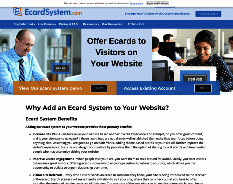 Ecardsystem.com thumbnail