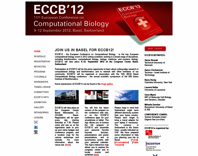 Eccb12.org thumbnail