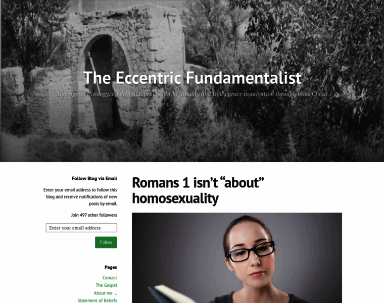 Eccentricfundamentalist.com thumbnail