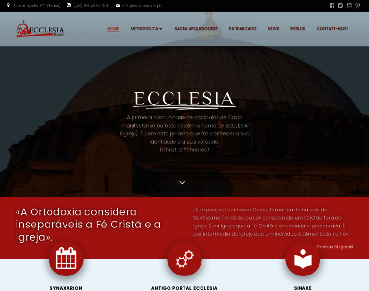 Ecclesia.org.br thumbnail