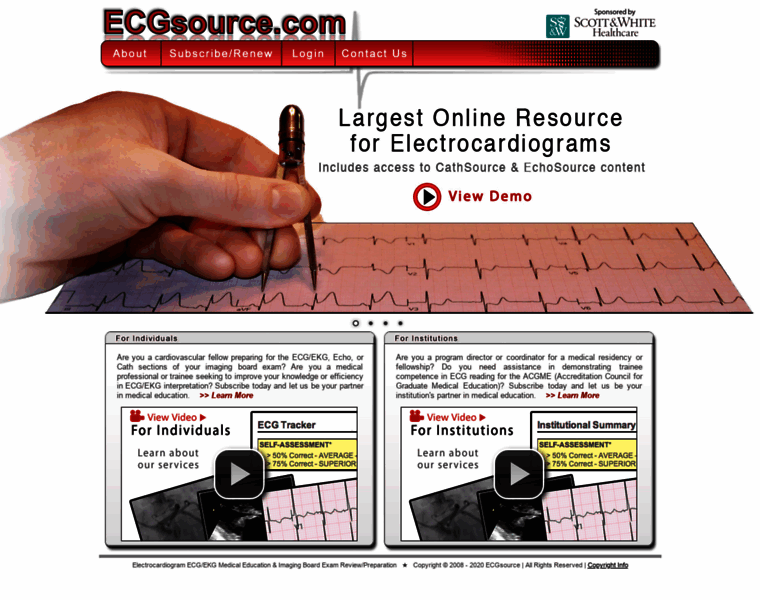 Ecgsource.com thumbnail