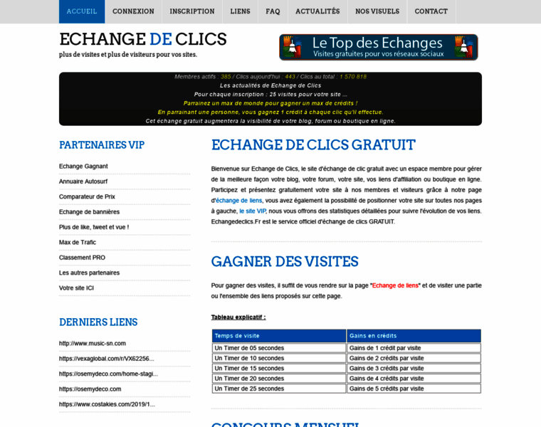 Echangedeclics.fr thumbnail