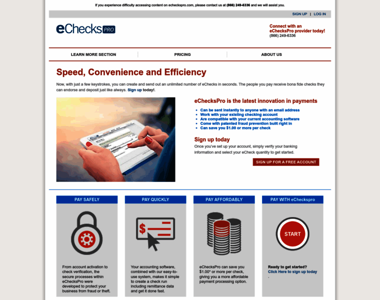 Echeckspro.com thumbnail Echeckspro.com thumbnail
