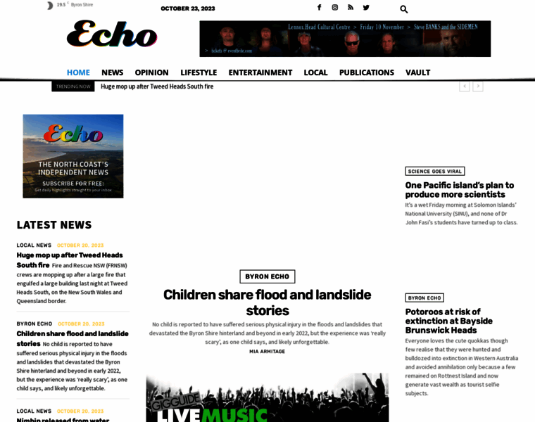 Echo.net.au thumbnail