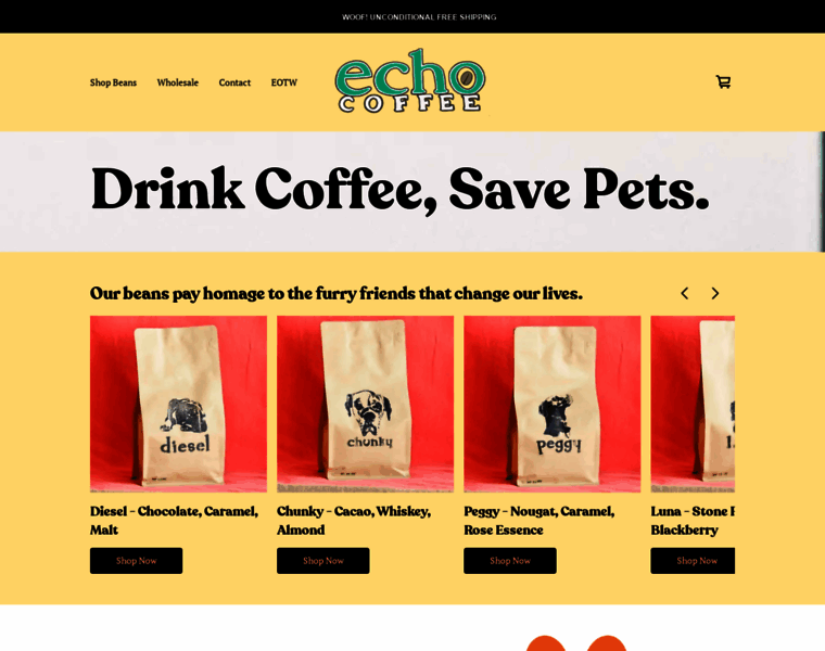 Echocoffee.com thumbnail