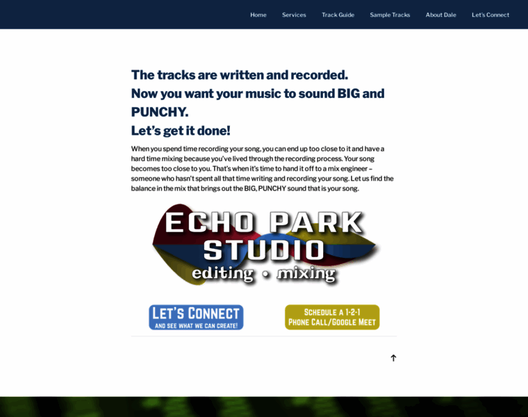 Echoparkstudio.com thumbnail