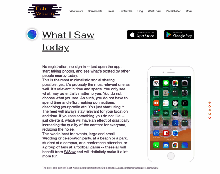 Echowaves.com thumbnail