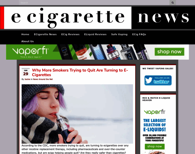 Ecigarettenews.net thumbnail
