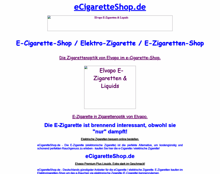 Ecigaretteshop.de thumbnail