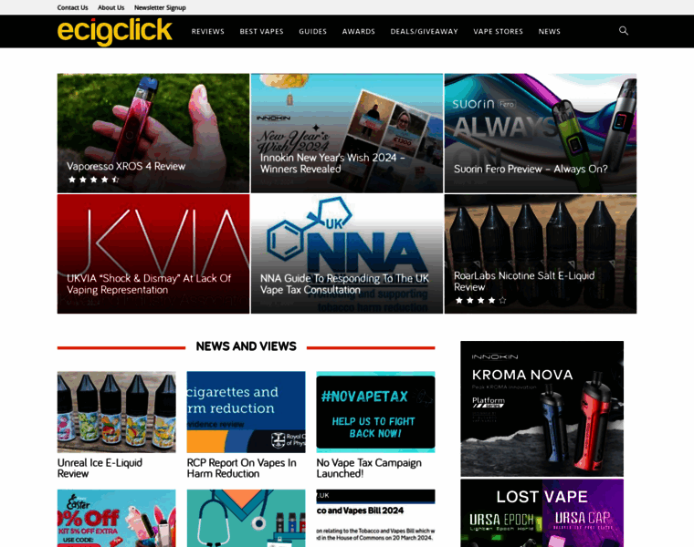 Ecigclick.co.uk thumbnail