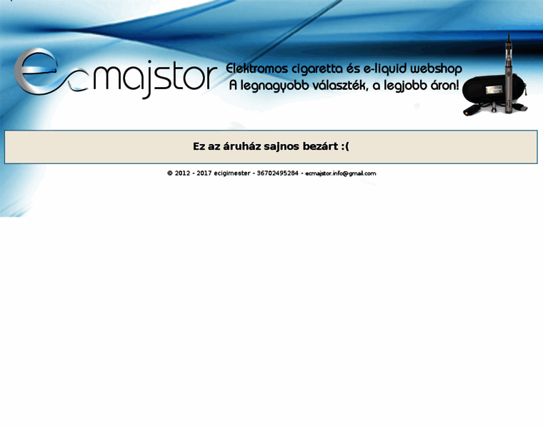 Ecigimester.hu thumbnail Ecigimester.hu thumbnail