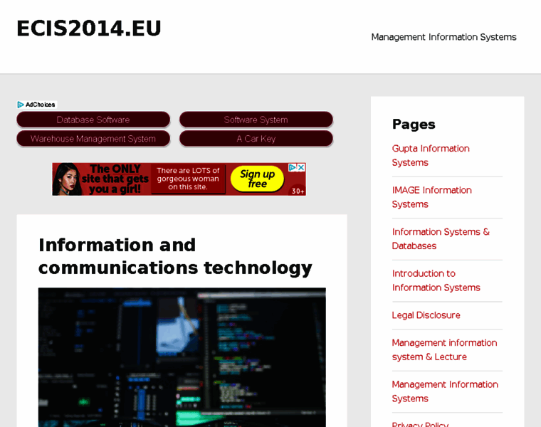 Ecis2014.eu thumbnail