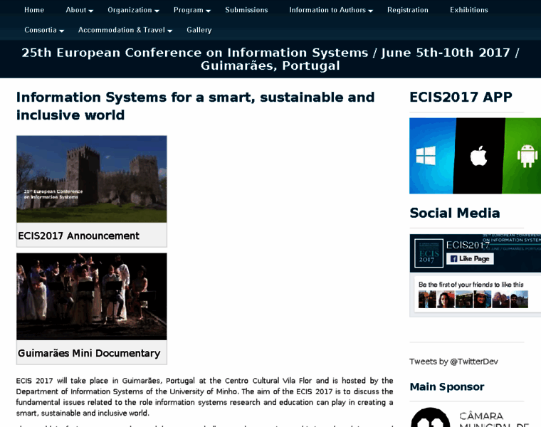 Ecis2017.eu thumbnail
