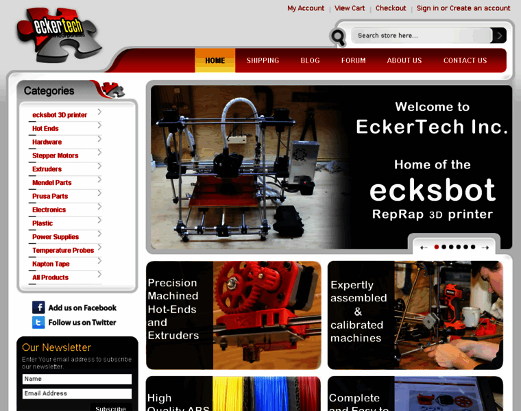 Eckertech.com thumbnail