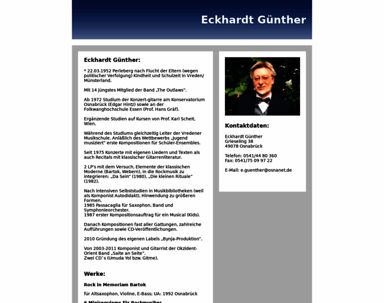 Eckhardt-guenther.de thumbnail