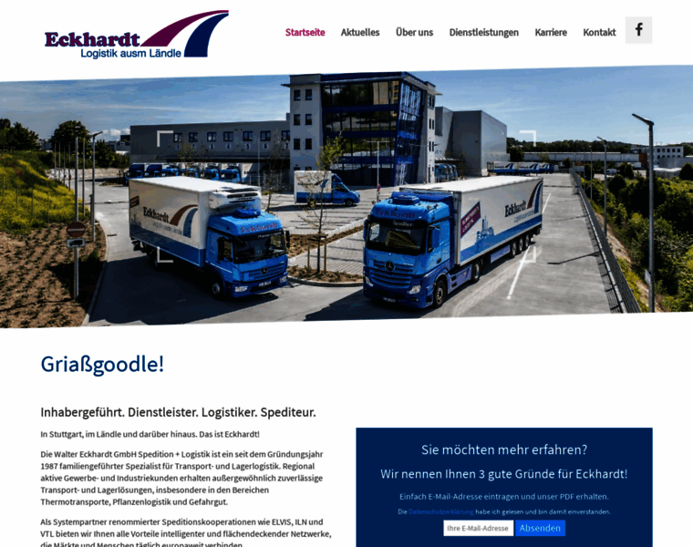 Eckhardt-logistik.de thumbnail