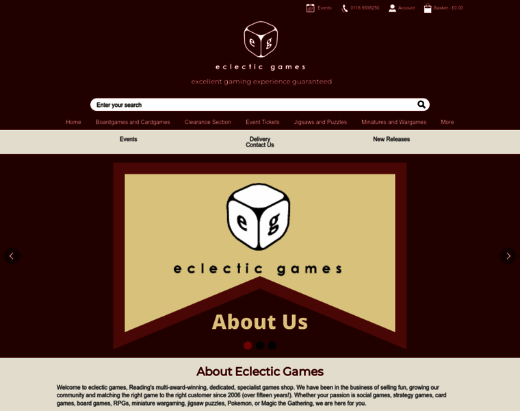 Eclecticgames.co.uk thumbnail