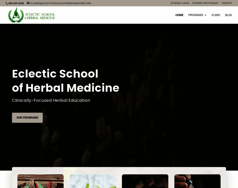 Eclecticschoolofherbalmedicine.com thumbnail