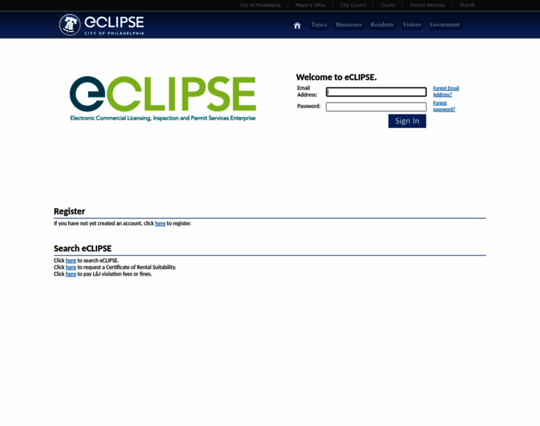 Eclipse.phila.gov thumbnail