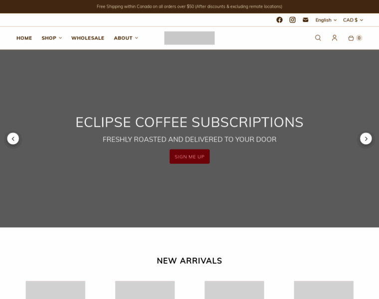 Eclipsecoffeeroasters.com thumbnail