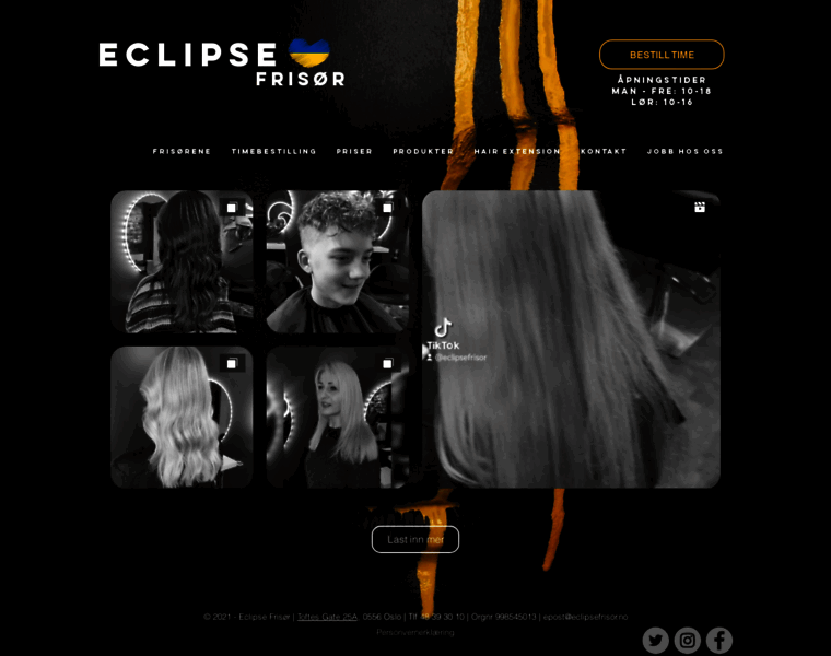 Eclipsefrisor.no thumbnail