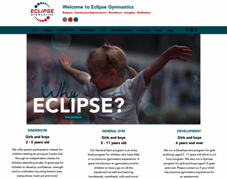 Eclipsegymnastics.com.au thumbnail