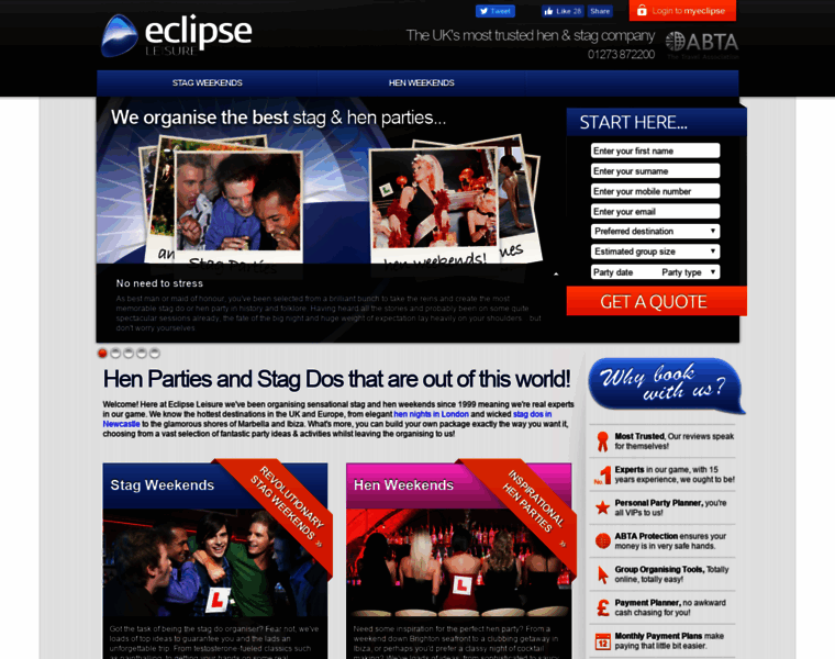 Eclipseleisure.co.uk thumbnail