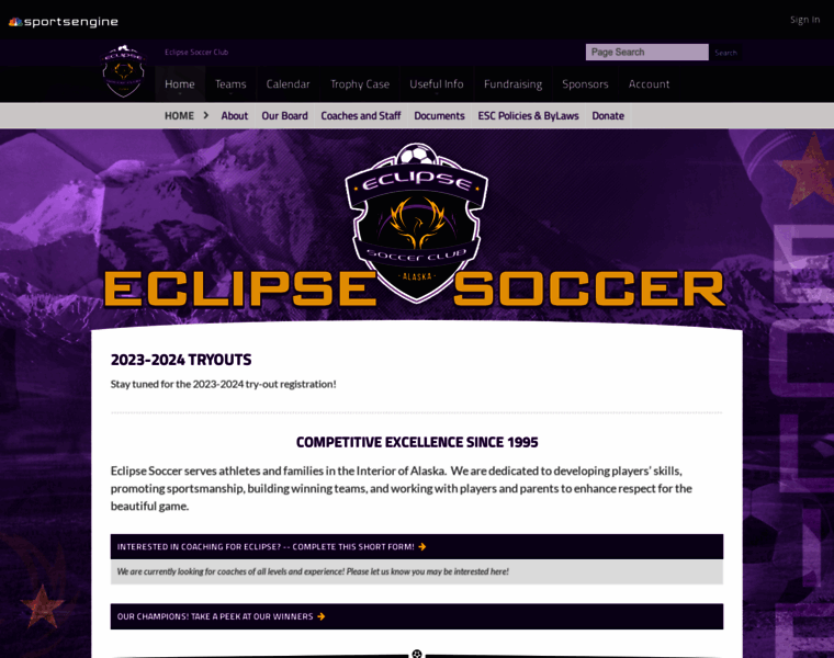 Eclipsesoccer.net thumbnail
