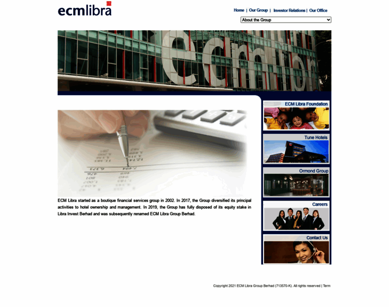 Ecmlibra.com thumbnail
