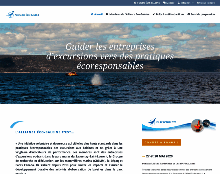 Eco-baleine.ca thumbnail