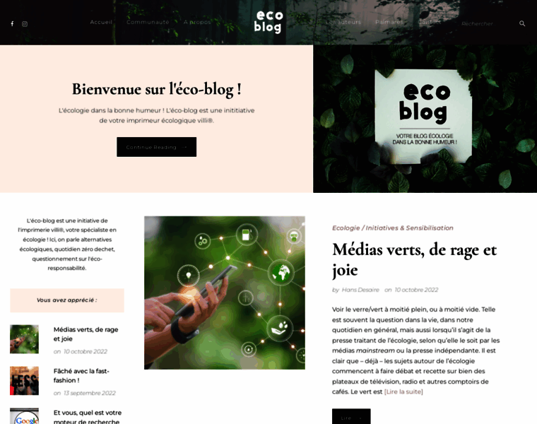 Eco-blog.fr thumbnail