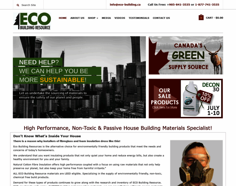 Eco-building.ca thumbnail