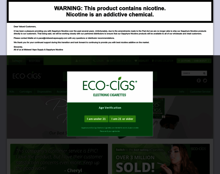 Eco-cigs.com thumbnail