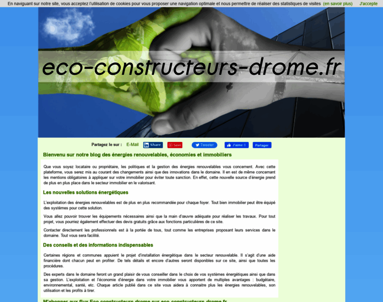 Eco-constructeurs-drome.fr thumbnail