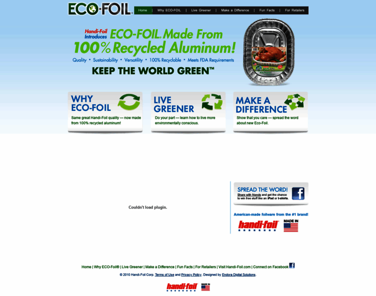 Eco-foilpans.com thumbnail
