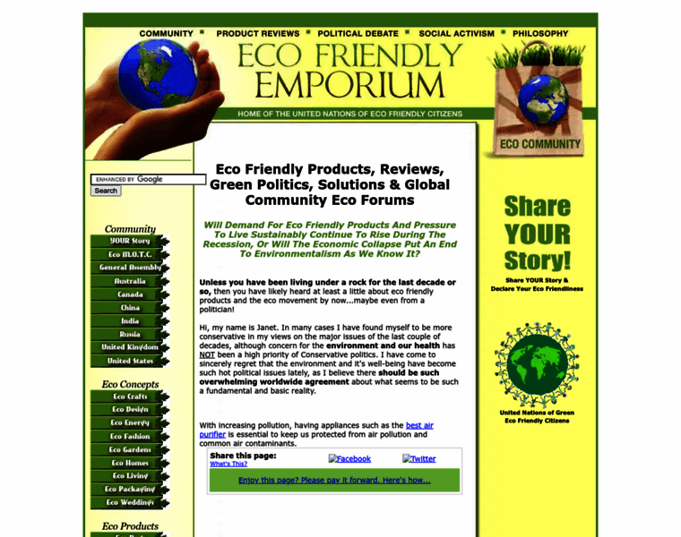 Eco-friendly-emporium.com thumbnail