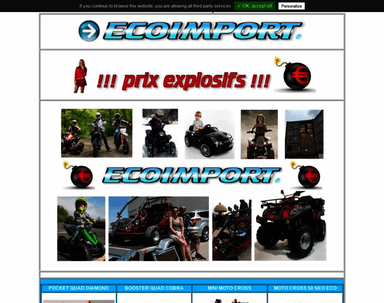 Eco-importateur-magasin-quad-scooter-motocross.com thumbnail