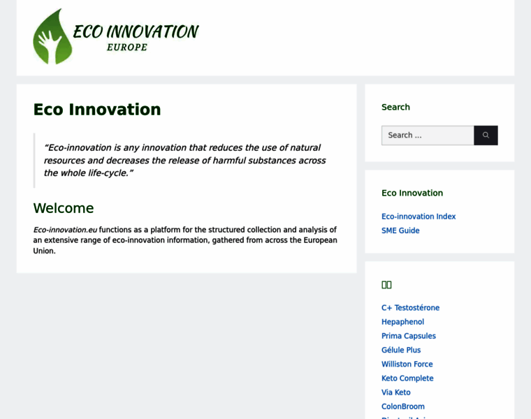 Eco-innovation.eu thumbnail