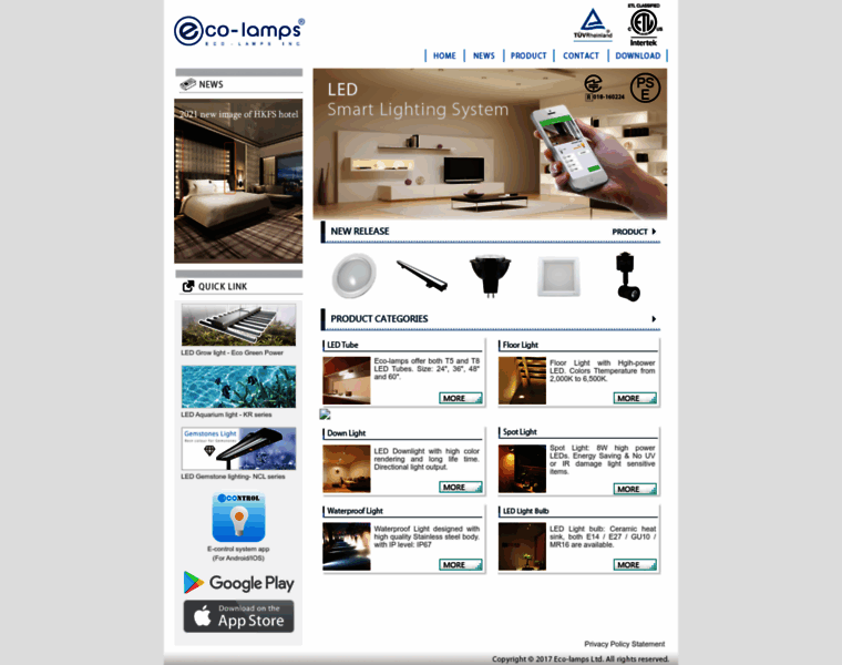 Eco-lamps.com thumbnail